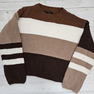 3 for $10 Color block sweater